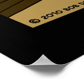 Poster "La paille qui a cassé le dos du chameau" (Coin)