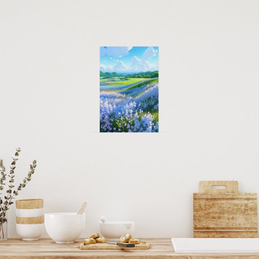 Poster La paisible Vallée Bleue (Cuisine)