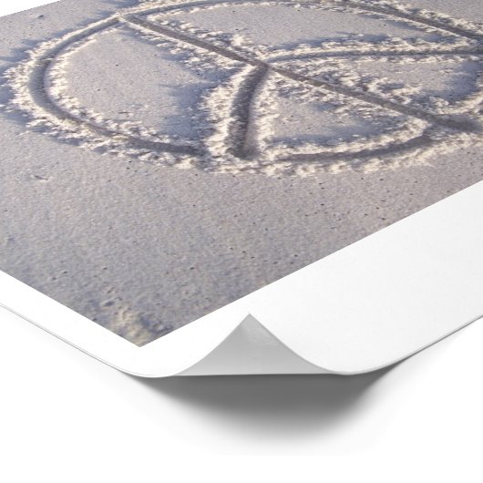 Poster La paix dans le sable (Coin)