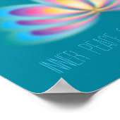 Poster "La paix intérieure crée la paix extérieure" (Coin)