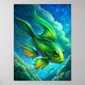 Poster "La Palette du ciel"