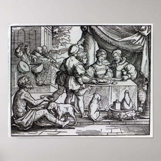 Poster La Parabole de Lazare et des Dives (Devant)