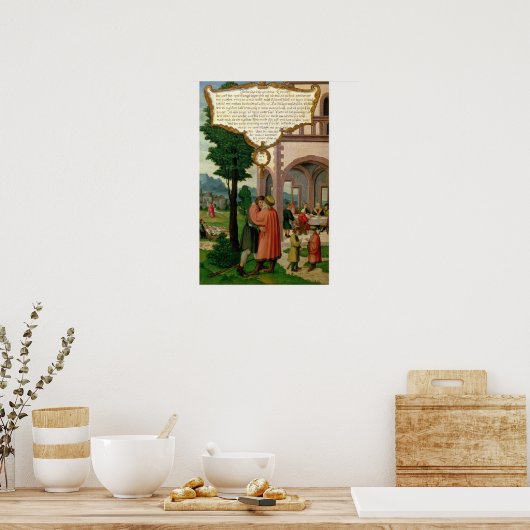 Poster La parabole du fils prodigue (Cuisine)