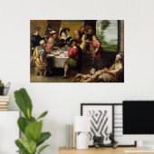 Poster La parabole du riche homme et de Lazare (Bureau à domicile)