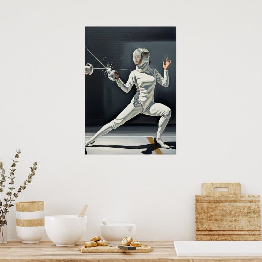 POSTER LA PARADE DU PENTATHLÈTE (Cuisine)