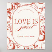 Poster La Parfaite Mariée Pomme Love est Doux (Devant)