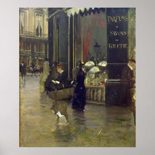 Poster La Parfumerie Viollet, Boulevard des Capucines (Devant)