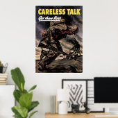 Poster La Parole Soignée Est Arrivée En Premier — Frontiè (Bureau à domicile)