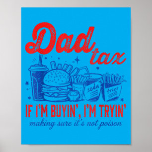 Poster La part de papa si j'achète en essayant la restaur