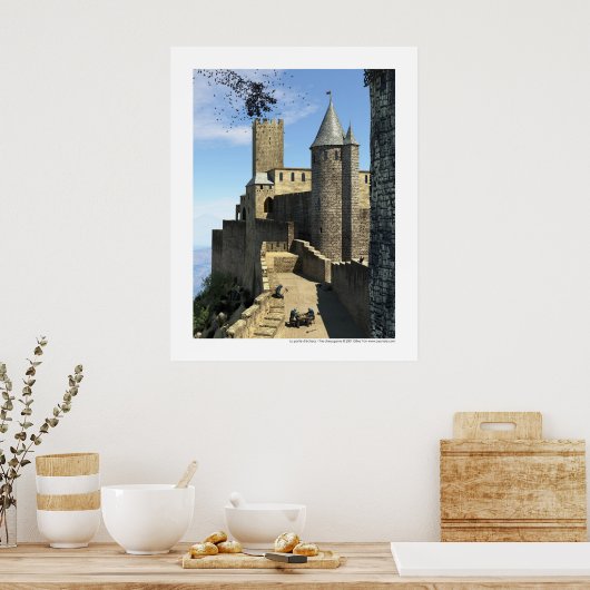 Poster La partie d'échecs - Le jeu d'échecs (Cuisine)