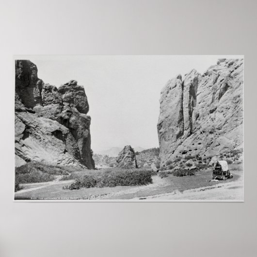 Poster La passerelle et le pic de Pike (Devant)