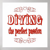 Poster La passion de la plongée (Devant)