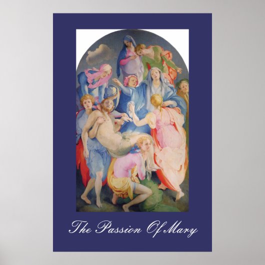 POSTER LA PASSION DE MARIE (Devant)