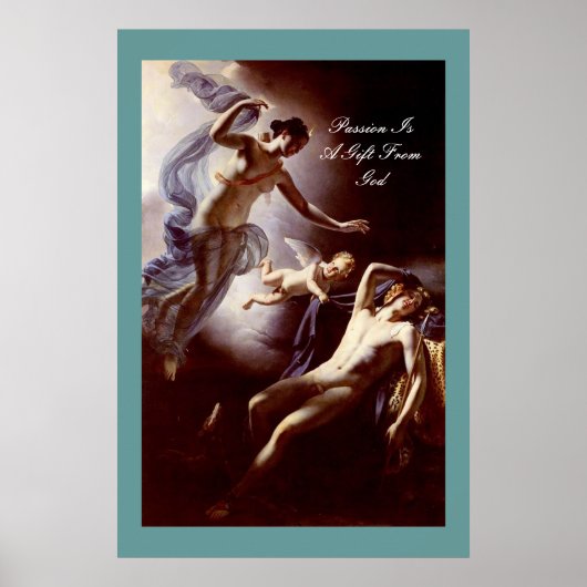 POSTER LA PASSION EST UN DON DE DIEU (Devant)