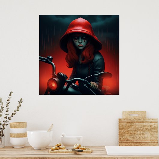 Poster La Passion Rouge du Rock (Cuisine)