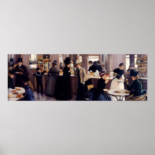 Poster La pâtisserie Gloppe sur les Champs-Elysées (Devant)