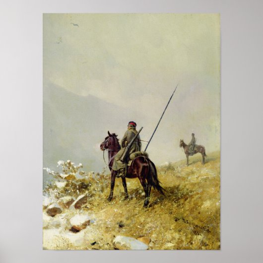 Poster La Patrol, 1887 (Devant)