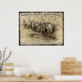 Poster La patrouille frontalière originale de l'Amérique (Cuisine)