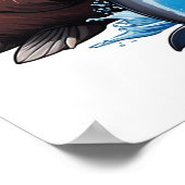 Poster La Pêche Au Walrus Dans La Mer (Coin)