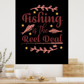 Poster La Pêche Est L'Anneau (Cuisine)