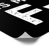 Poster La Pêche Est Mon Deuxième Mot F Préféré (Coin)