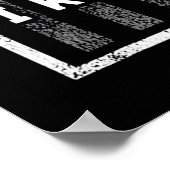 Poster La Pêche Sur Glace Tirez Le Seul Drapeau Que J'Aig (Coin)