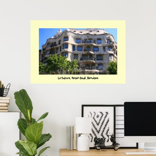 Poster La Pedrera (Bureau à domicile)