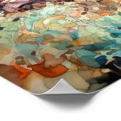 Poster La peinture aquarelle du parc national Acadia (Coin)