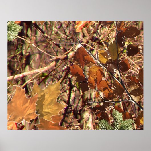 Poster La peinture Camo Camouflage Chasseur Personnaliser (Devant)