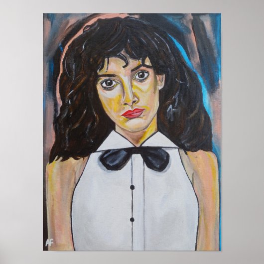 Poster La peinture de la danseuse par Alfred Fox (Devant)