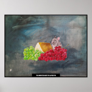 Poster La peinture de l'invité non invité par Alfred Fox
