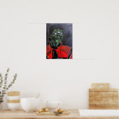 Poster La peinture de zombie par Alfred Fox (Cuisine)