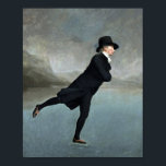 Poster La peinture du ministre du patinage par Henry Raeb<br><div class="desc">La peinture du ministre du patinage par Henry Raeburn</div>