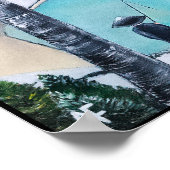 Poster La peinture du pêcheur par Alfred Fox (Coin)