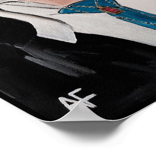 Poster La peinture du roi par Alfred Fox (Coin)