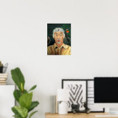 Poster La peinture du Sensei par Alfred Fox (Bureau à domicile)
