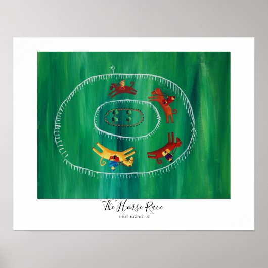 Poster La peinture hippique (Devant)