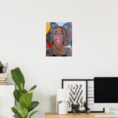 Poster La peinture La Voix d'Alfred Fox (Bureau à domicile)