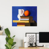 Poster La peinture moderne de Vilhelm Lundstrom, (Bureau à domicile)