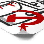 Poster La peinture rouge socialiste (Coin)