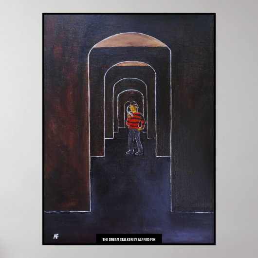 Poster La peinture The Dream Stalker par Alfred Fox (Devant)