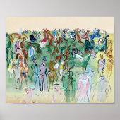 Poster La Pelouse | Raoul Dufy (Devant)