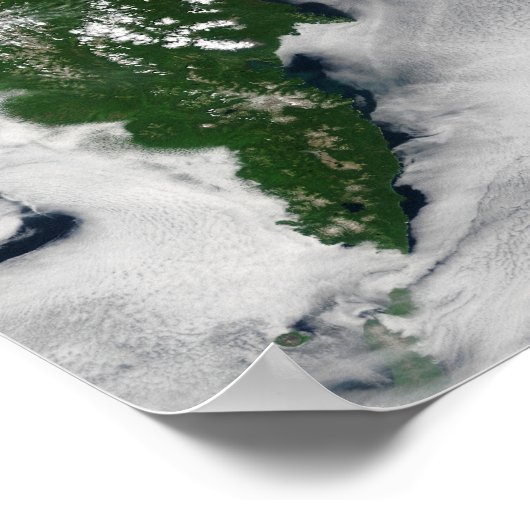 Poster La péninsule de Kamchatka (Coin)