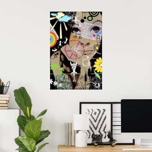 Poster La pensée créative (Bureau à domicile)