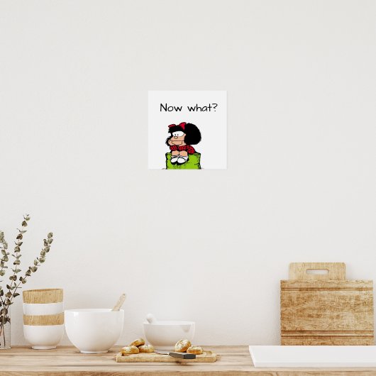 Poster La pensée de Mafalda (Cuisine)