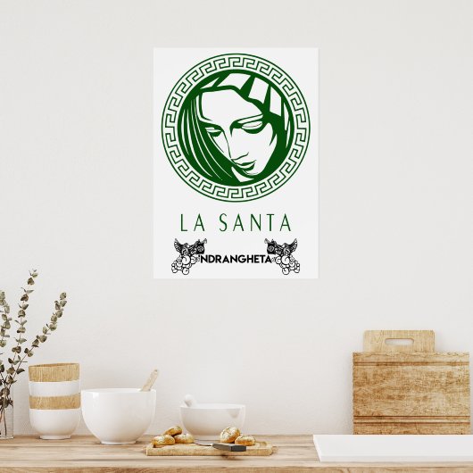 Poster La Père Noël - 'Ndrangheta (Cuisine)