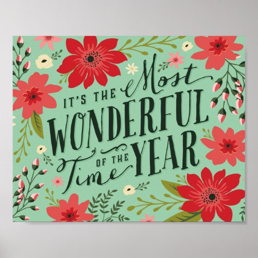 Poster La période la plus merveilleuse de l'année Fête Fl (Devant)