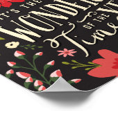 Poster La période la plus merveilleuse de l'année Fête Fl (Coin)