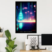 Poster La périphérie (Bureau à domicile)