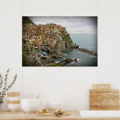 Poster La périphérie de l'Italie - Manarola - Cinque Terr (Cuisine)
